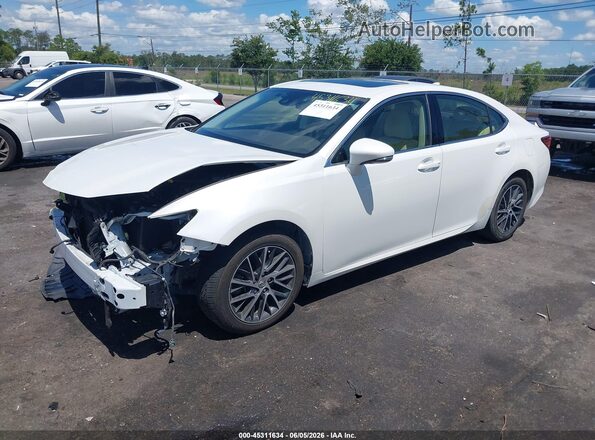 JTHBK1GG2G2238294 2016 LEXUS ES 350 White Przód lewy