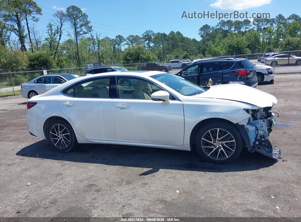 JTHBK1GG2G2238294 2016 LEXUS ES 350 White Widok wnętrza z tyłu