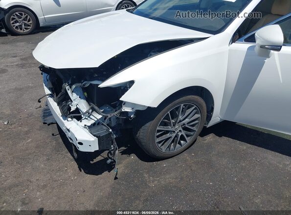 JTHBK1GG2G2238294 2016 LEXUS ES 350 White Widok z przodu