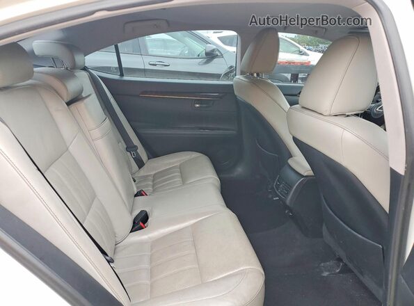 JTHBK1GG2H2249524 2017 LEXUS ES Белый Вид задних сидений