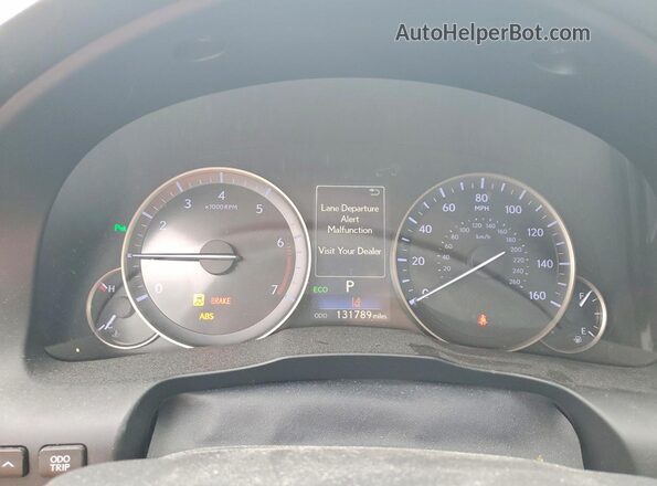JTHBK1GG2H2249524 2017 LEXUS ES Белый Вид щитка приборов