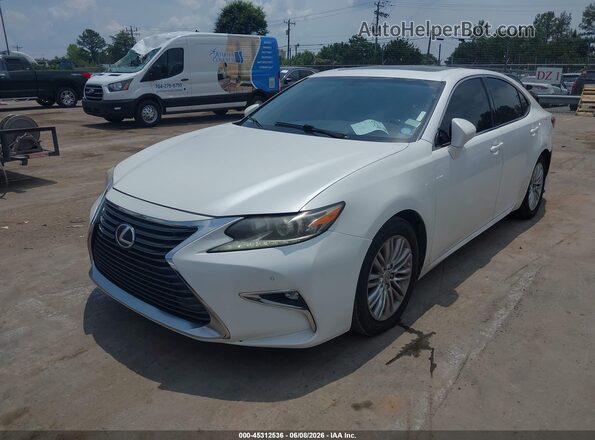 JTHBK1GG3G2238966 2016 LEXUS ES 350 White Front left