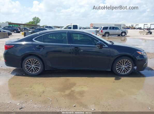 JTHBK1GG4G2211727 2016 LEXUS ES 350 Black Вид задньої частини салону