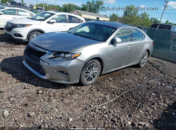 JTHBK1GG4G2230875 2016 LEXUS ES 350 Gray Передня ліва чверть