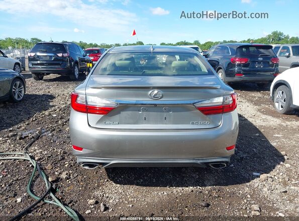 JTHBK1GG4G2230875 2016 LEXUS ES 350 Gray 