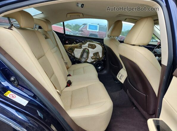 JTHBK1GG5G2217410 2016 LEXUS ES Blue 