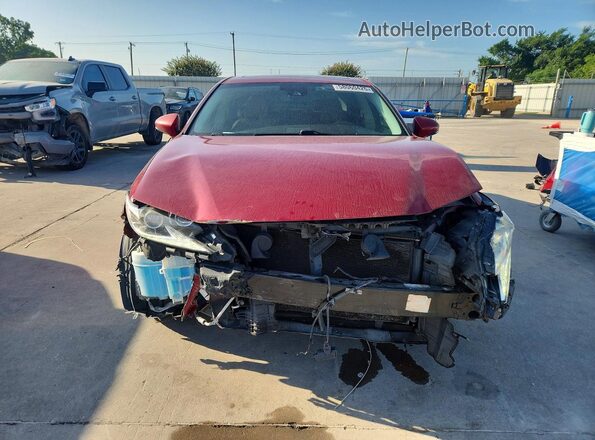 JTHBK1GG6G2218677 2016 LEXUS ES Maroon Դիմացի տեսք