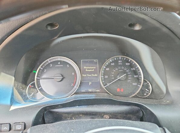 JTHBK1GG6G2219148 2016 LEXUS ES White Vista del cuadro de instrumentos