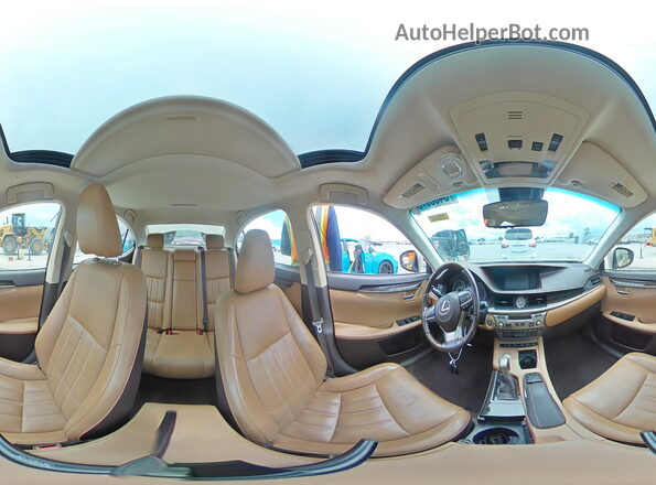 JTHBK1GG6G2223703 2016 LEXUS ES Beige 
