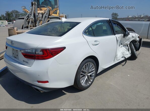 JTHBK1GG7G2233995 2016 LEXUS ES 350 White Задня права чверть