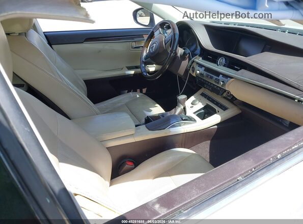 JTHBK1GG7G2233995 2016 LEXUS ES 350 White Вид салону спереду
