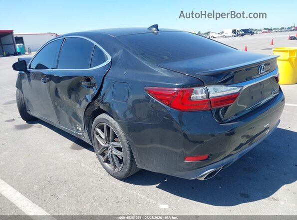 JTHBK1GG7G2235276 2016 LEXUS ES 350 Black Rear left