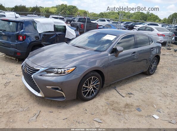 JTHBK1GG8G2217952 2016 LEXUS ES 350 Gray Передня ліва чверть