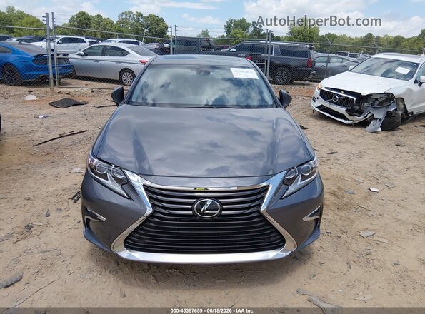 JTHBK1GG8G2217952 2016 LEXUS ES 350 Gray Вид щитка приладів
