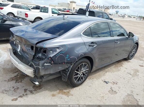 JTHBK1GG9G2224991 2016 LEXUS ES 350 Gray Задня права чверть
