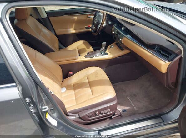 JTHBK1GG9G2224991 2016 LEXUS ES 350 Gray Вид салону спереду