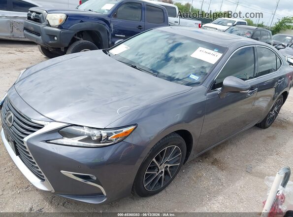 JTHBK1GG9G2224991 2016 LEXUS ES 350 Gray Передня ліва чверть