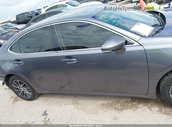 JTHBK1GG9G2224991 2016 LEXUS ES 350 Gray Вид задньої частини салону