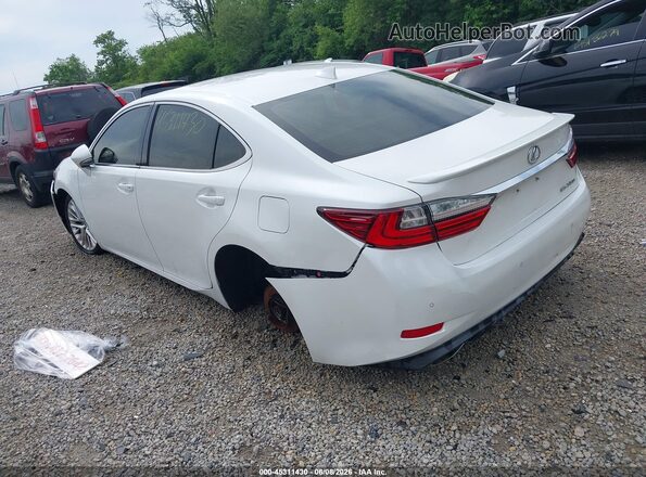 JTHBK1GG9G2225607 2016 LEXUS ES 350 White უკანა მარცხენა