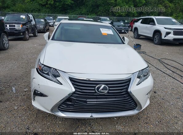 JTHBK1GG9G2225607 2016 LEXUS ES 350 White ხელსაწყოთა პანელის ხედი