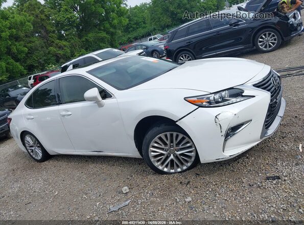 JTHBK1GG9G2225607 2016 LEXUS ES 350 White უკანა სალონის ხედი