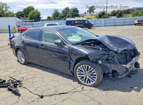 JTHBK1GG9G2233724 2016 LEXUS ES Black წინა მარჯვენა