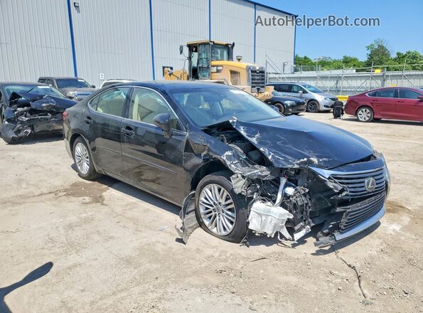 JTHBK1GG9G2234954 2016 LEXUS ES Black Przód prawy