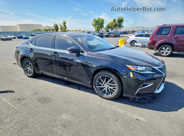 JTHBK1GGXG2234526 2016 LEXUS ES Black Przód prawy