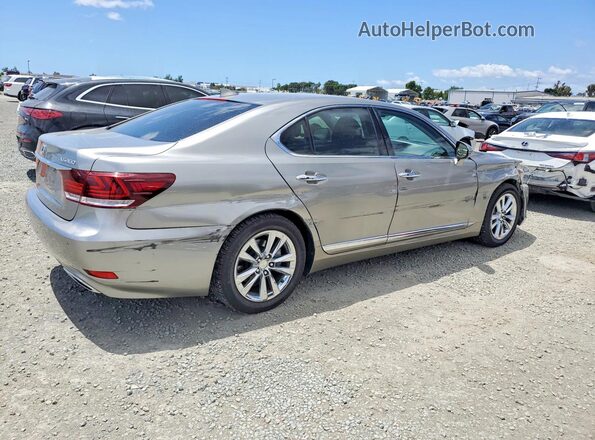 JTHBL5EF2G5138936 2016 LEXUS LS Silver Trasero derecho