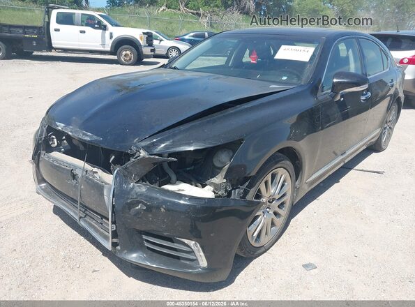 JTHBL5EF2G5140573 2016 LEXUS LS 460 Black Передня ліва чверть