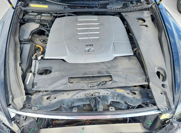 JTHBL5EF3G5139464 2016 LEXUS LS Black Вид задньої частини салону