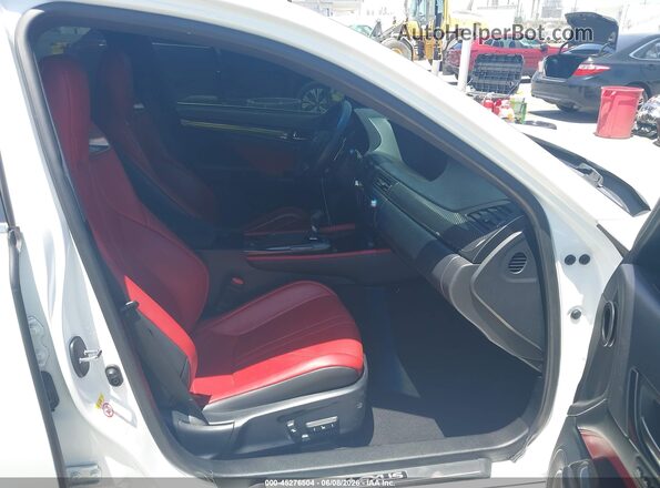 JTHBP1BLXGA000981 2016 LEXUS GS-F White Vista interior delantera