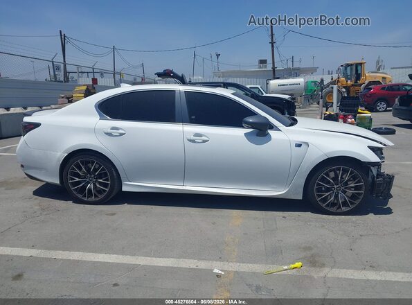 JTHBP1BLXGA000981 2016 LEXUS GS-F White Vista interior trasera