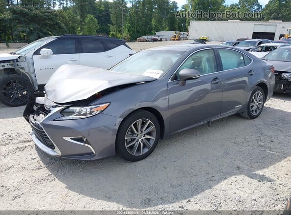 JTHBW1GG0G2112925 2016 LEXUS ES 300H Silver Front left