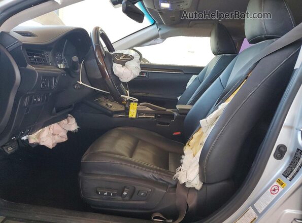 JTHBW1GG1G2108687 2016 LEXUS ES Silver Widok wnętrza z przodu