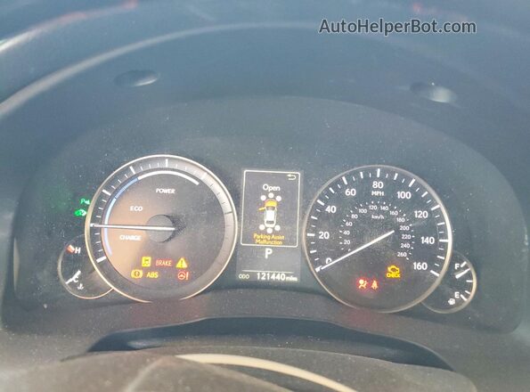 JTHBW1GG1G2108687 2016 LEXUS ES Silver Widok zestawu wskaźników
