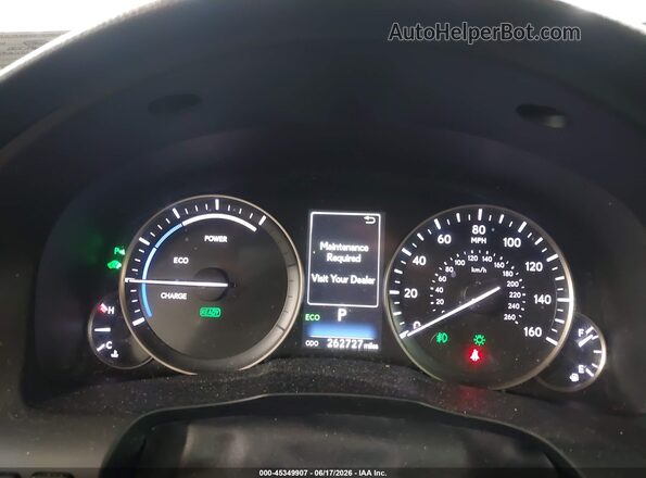 JTHBW1GG2G2101277 2016 LEXUS ES 300H Синий Вид задних сидений