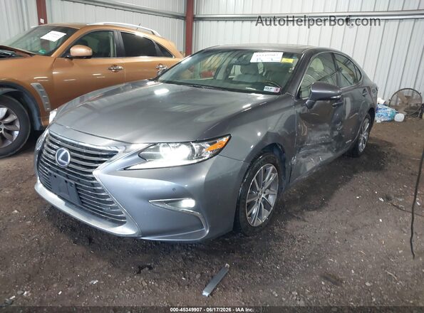 JTHBW1GG2G2101277 2016 LEXUS ES 300H Синий Передняя левая четверть