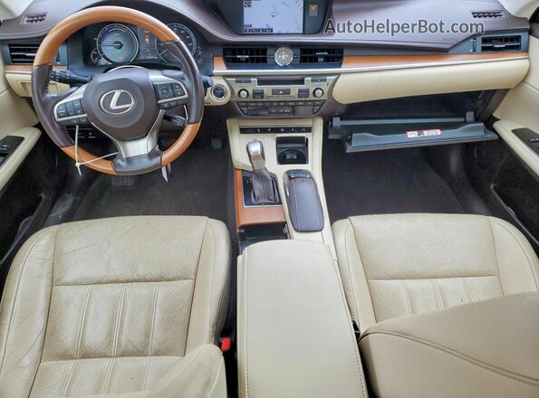 JTHBW1GG2G2108214 2016 LEXUS ES White Առջևի վահանակի տեսք