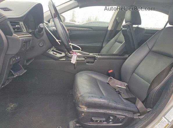 JTHBW1GG2H2144793 2017 LEXUS ES Серебряный Вид салона спереди