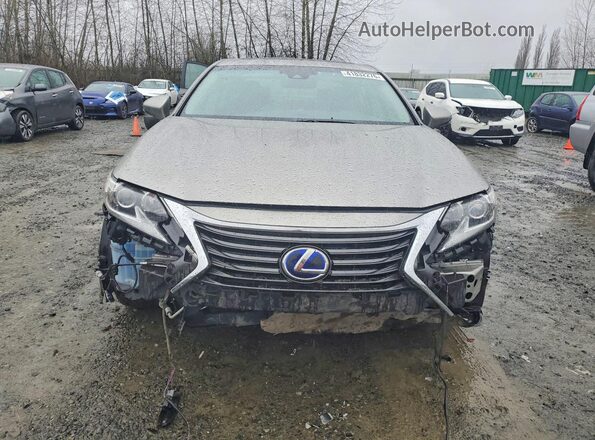 JTHBW1GG2H2144793 2017 LEXUS ES Серебряный Вид спереди