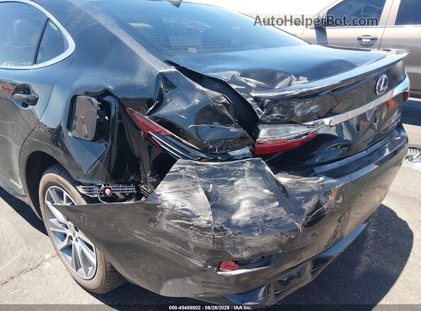 JTHBW1GG3G2121960 2016 LEXUS ES 300H Black Դիմացի տեսք
