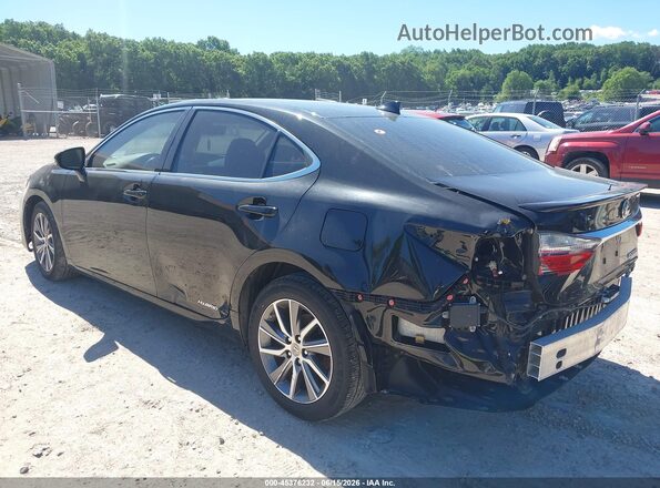 JTHBW1GG4J2183035 2018 LEXUS ES 300H Black Tył lewy
