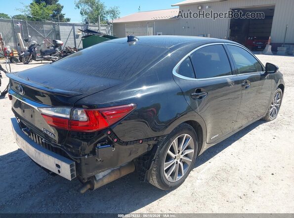 JTHBW1GG4J2183035 2018 LEXUS ES 300H Black Tył prawy