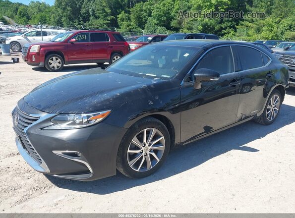 JTHBW1GG4J2183035 2018 LEXUS ES 300H Black Przód lewy