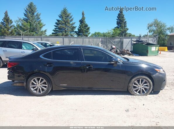 JTHBW1GG4J2183035 2018 LEXUS ES 300H Black Widok wnętrza 360 stopni