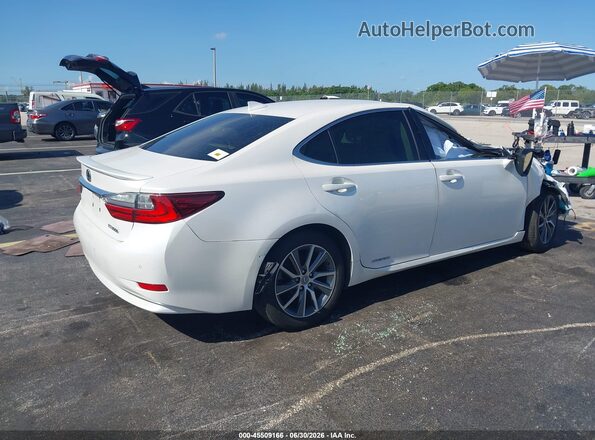 JTHBW1GG6G2105347 2016 LEXUS ES 300H White Tył prawy