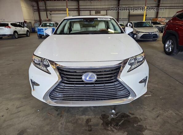 JTHBW1GG6H2134848 2017 LEXUS ES White წინა ხედი