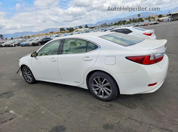 JTHBW1GG7H2137659 2017 LEXUS ES White Հետևի ձախ