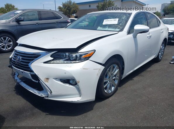 JTHBW1GG7H2140755 2017 LEXUS ES 300H Белый Передняя левая четверть